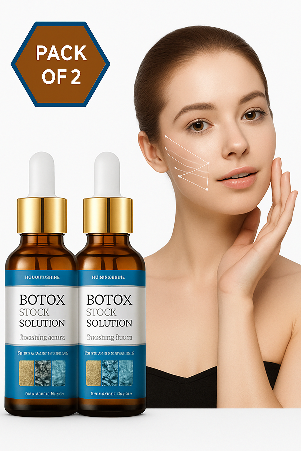 Botox Anti-Aging Serum, Youthfully Botox Face Serum(Pack Of 2)